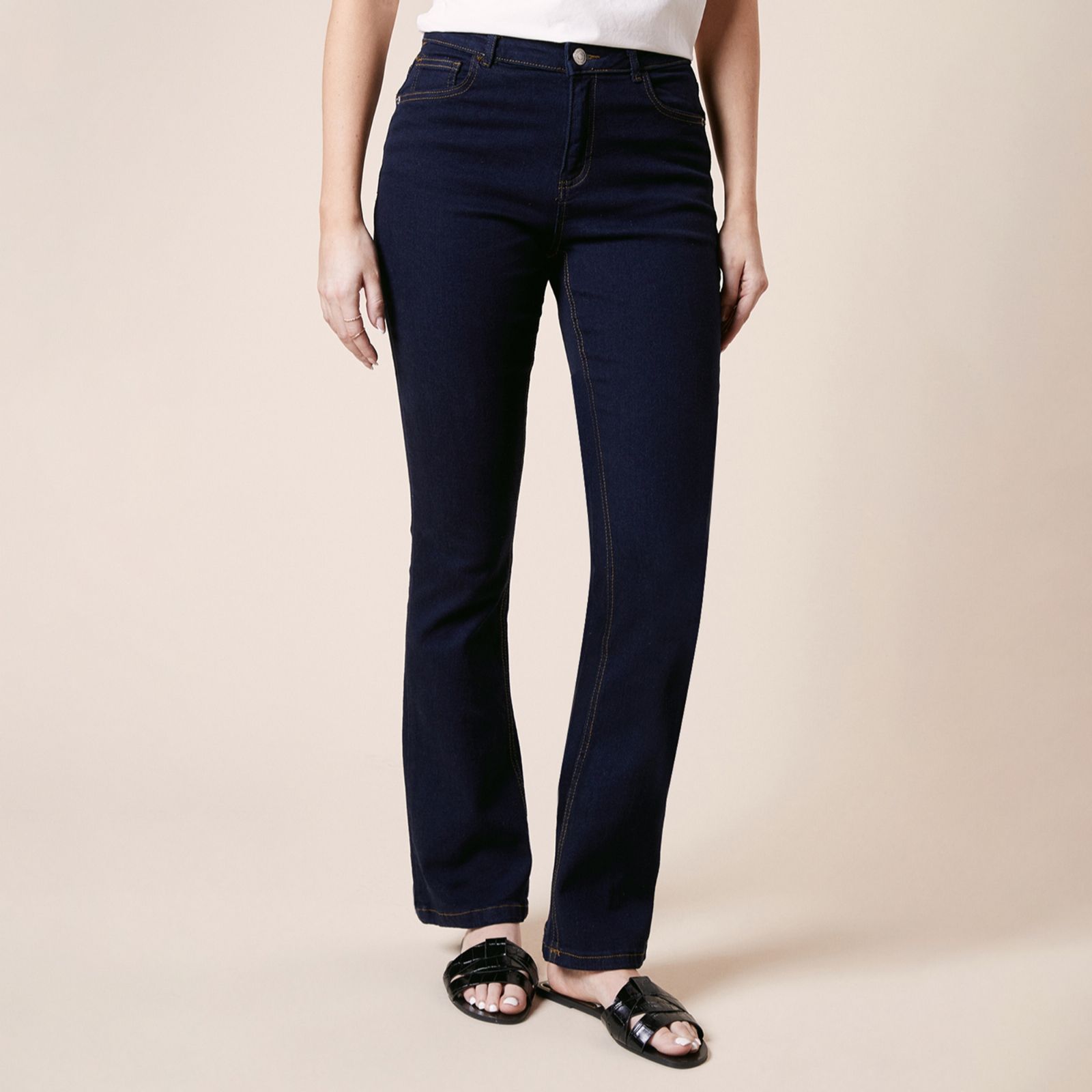 Dorothy Perkins Comfort Stretch Bootcut Jeans Standard