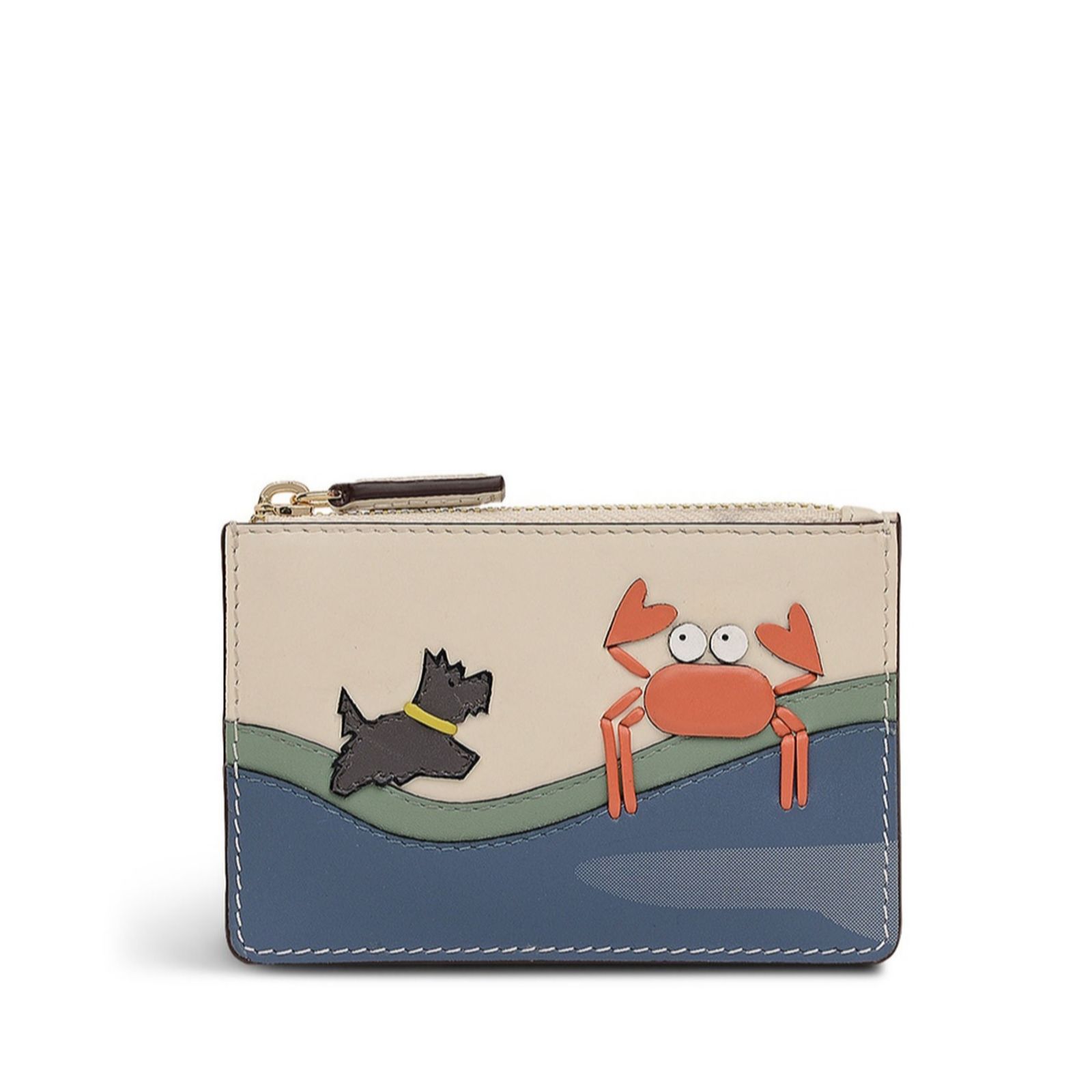 Radley Clawde Crab Small Zip Card & Coin Holder
