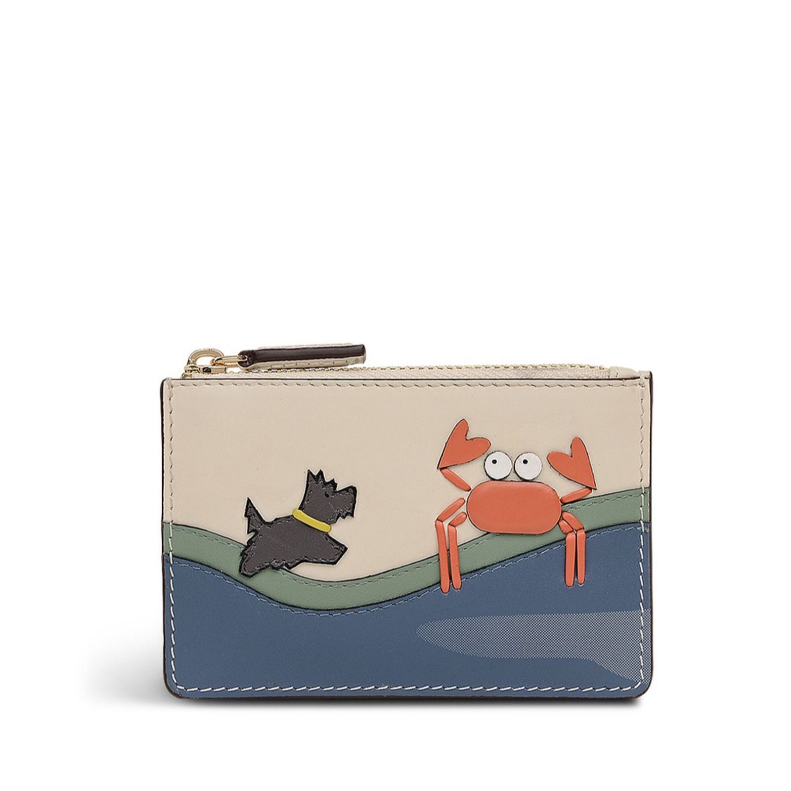 Radley Clawde Crab Small Zip Card & Coin Holder