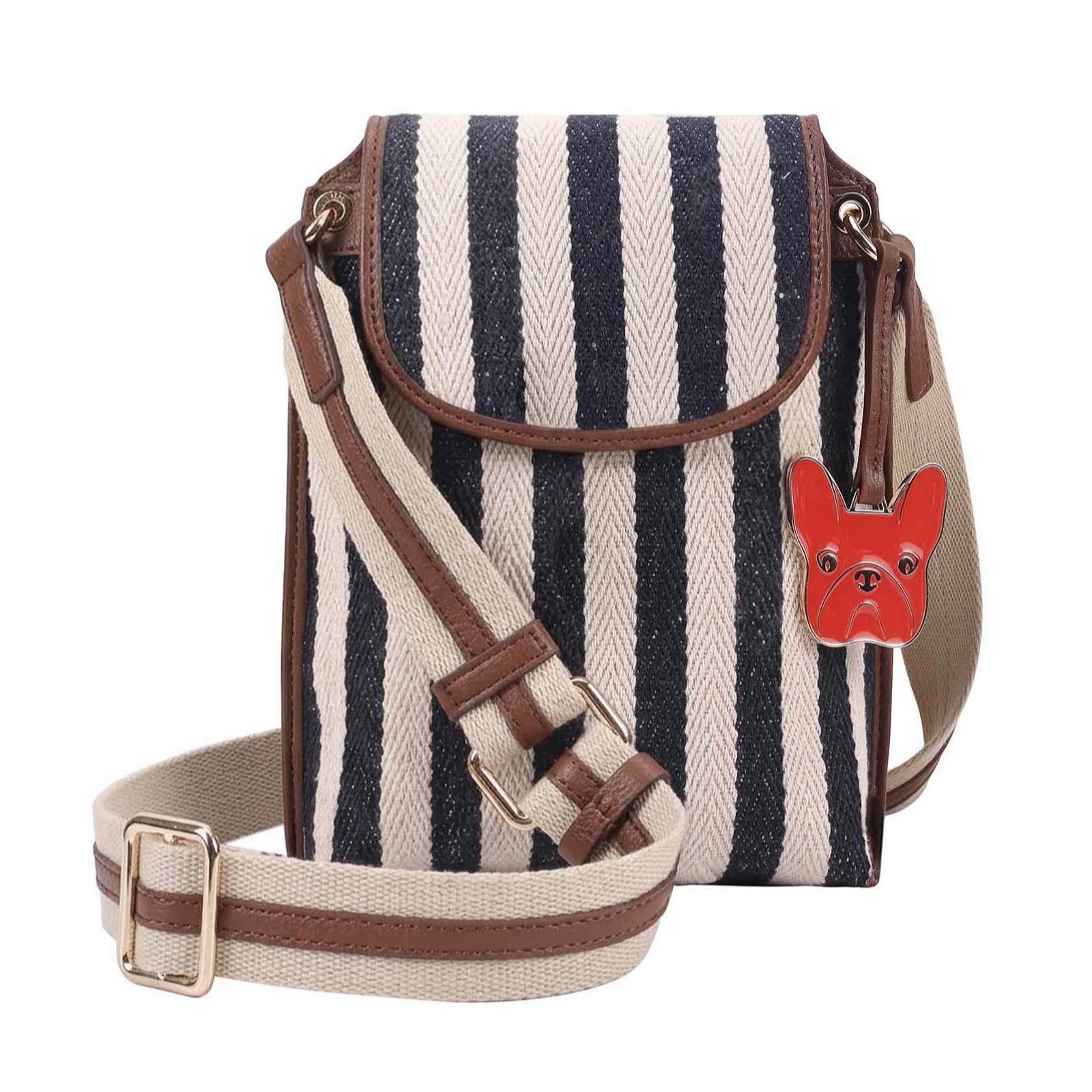 Ben de Lisi Andrea Stripe Phone Bag