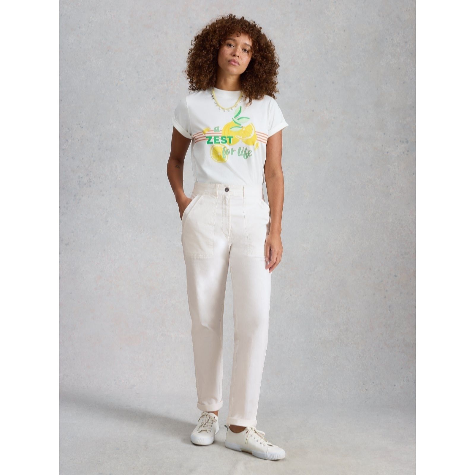 White Stuff Twister Chino Trouser Standard