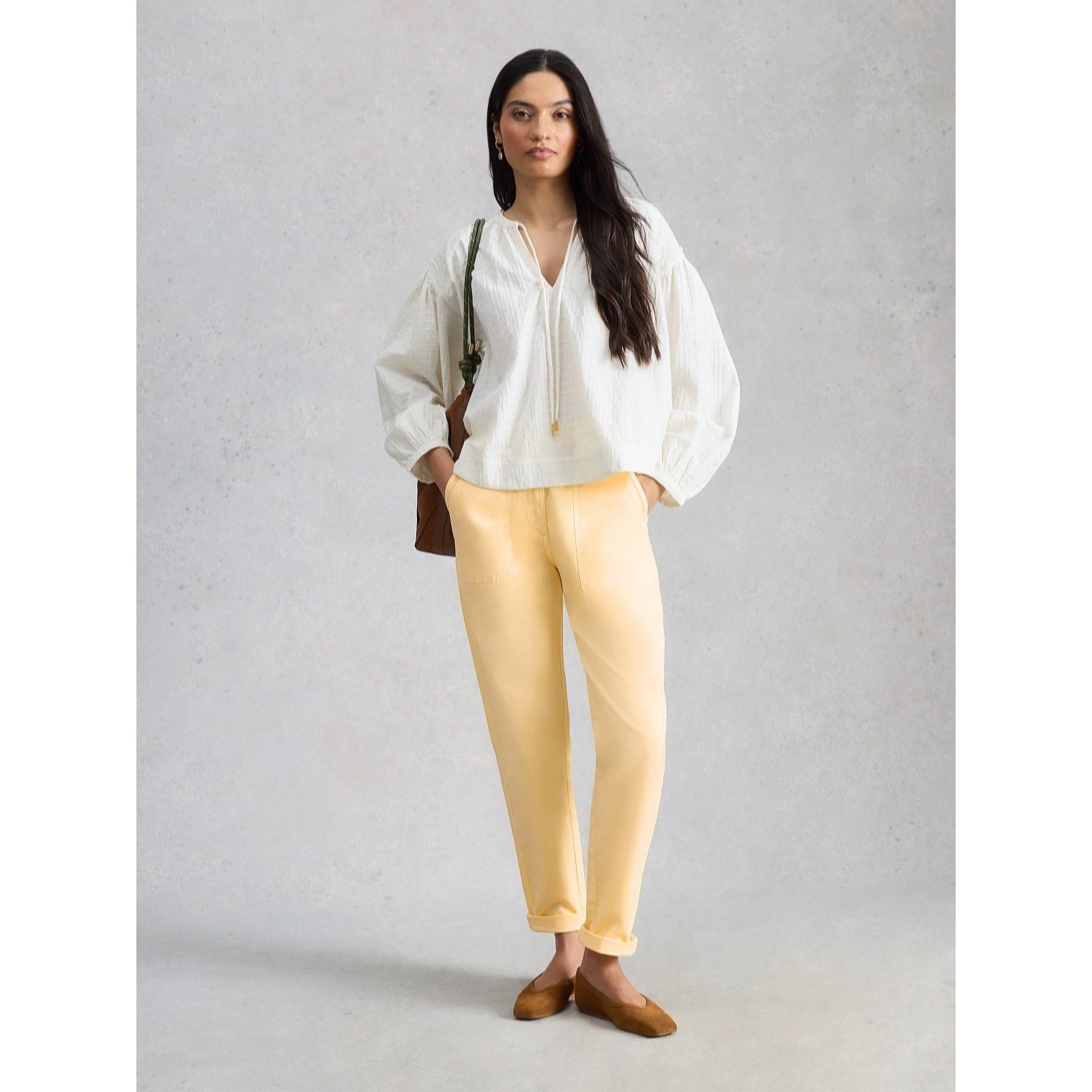 White Stuff Twister Chino Trouser Standard