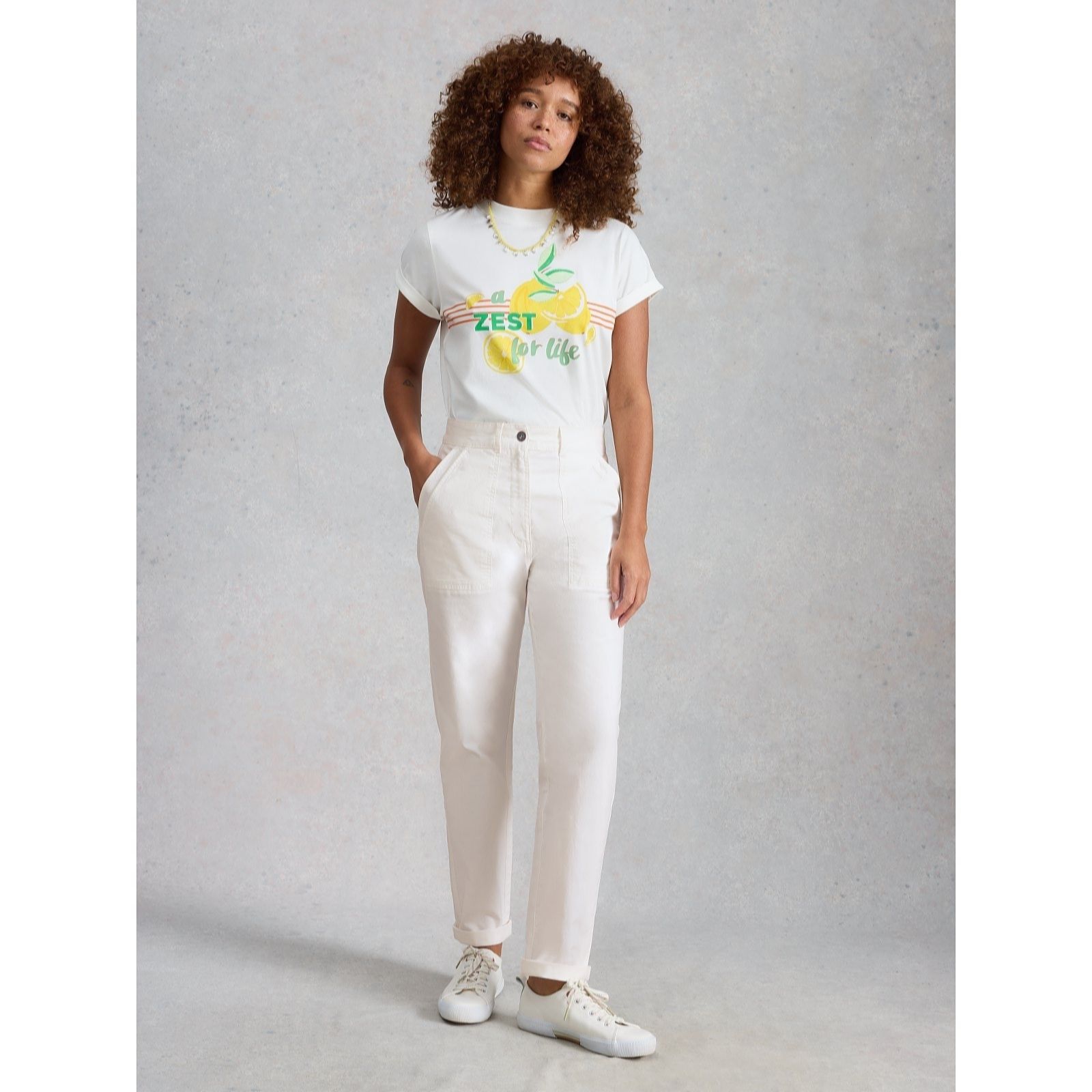 White Stuff Twister Chino Trouser Standard