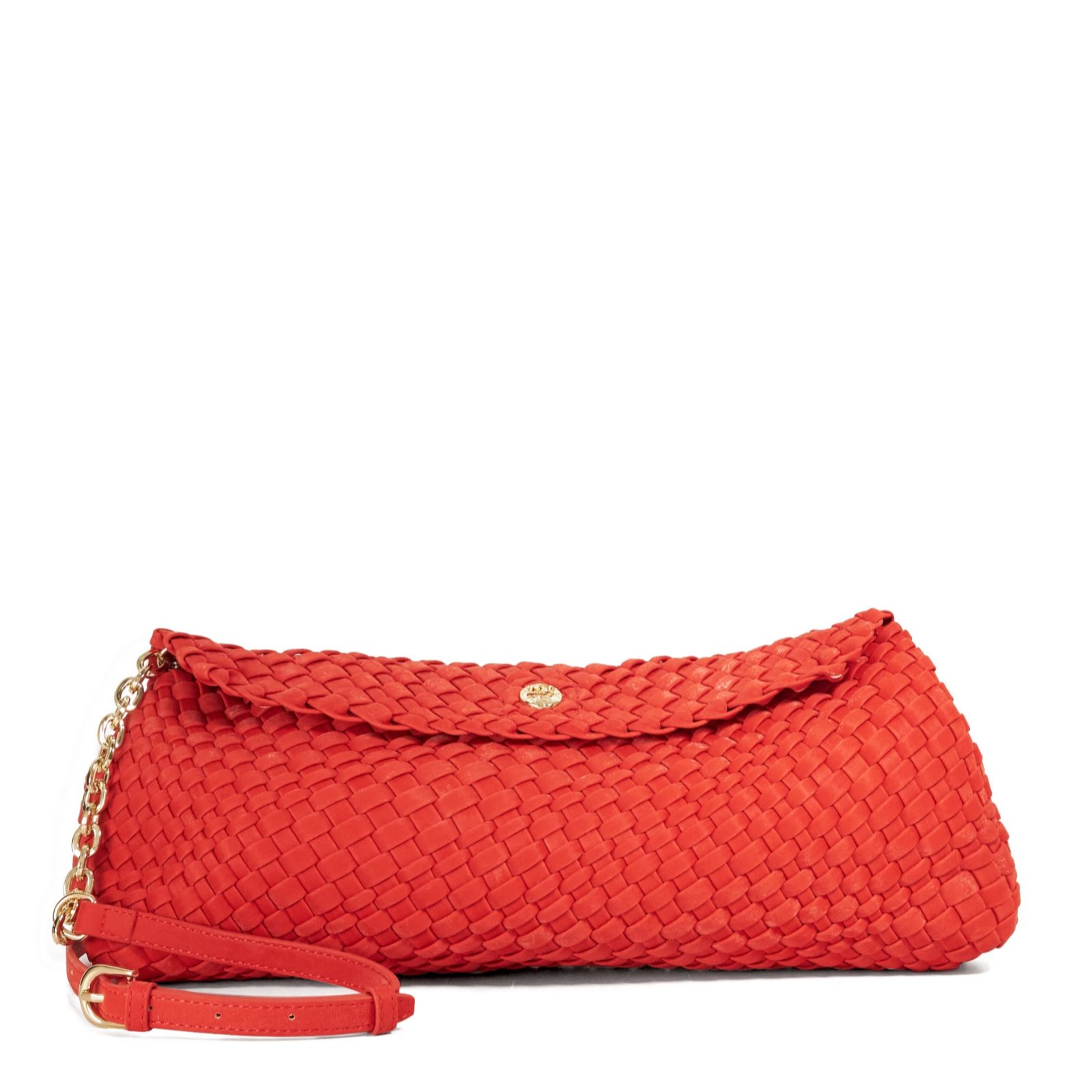 Dune Encourage Woven Clutch