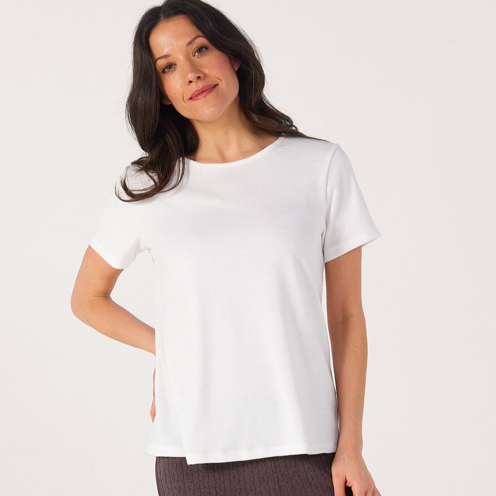 Kim & Co Divine Knit Cap Sleeve Top