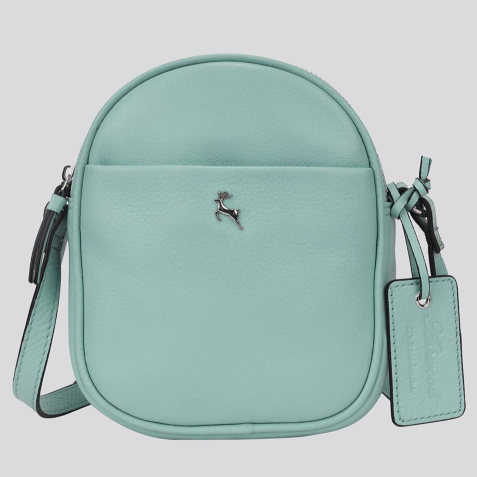 Ashwood Double Zip Crossbody Phone Bag