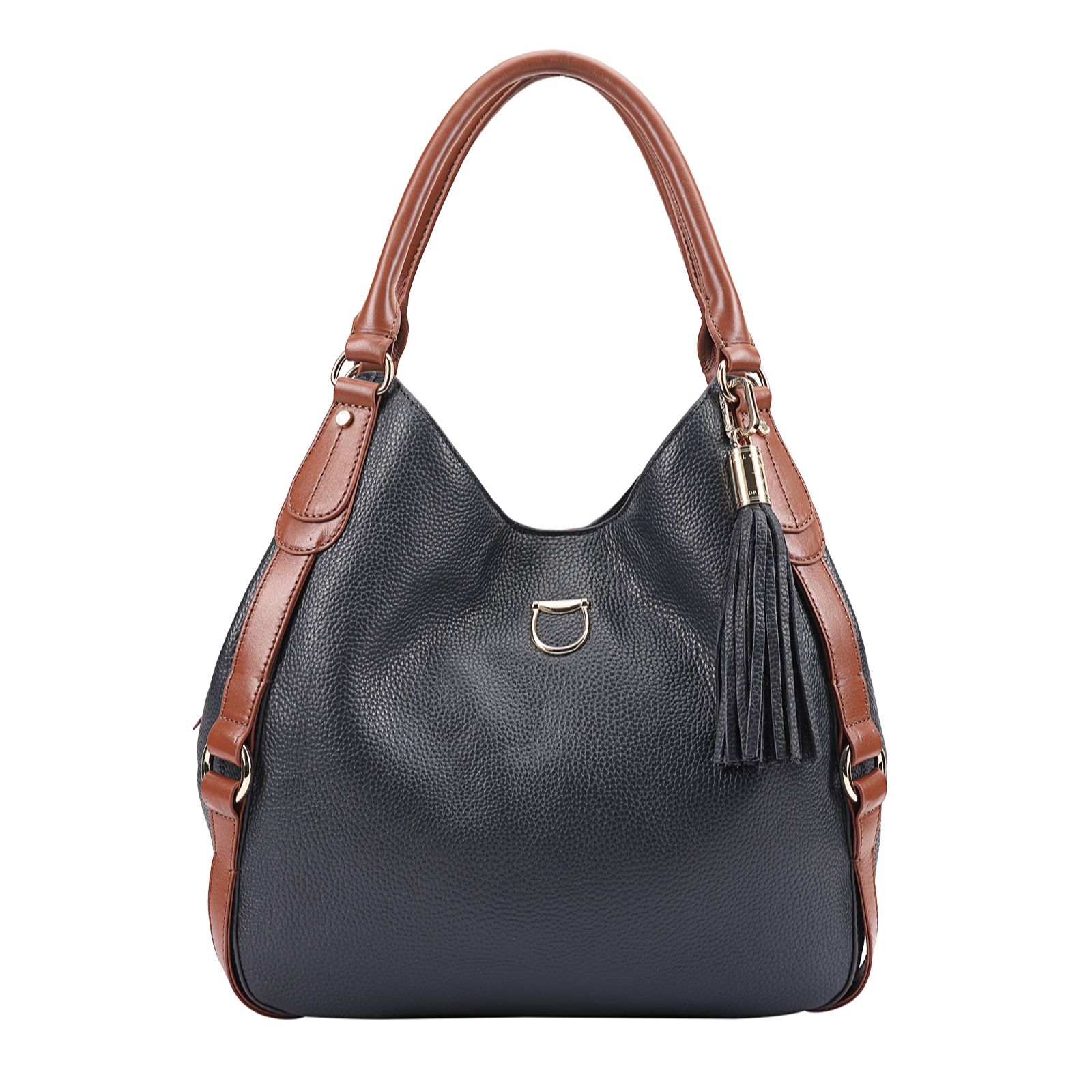 Paul Costelloe Dressage Heritage Leather Shoulder Bag
