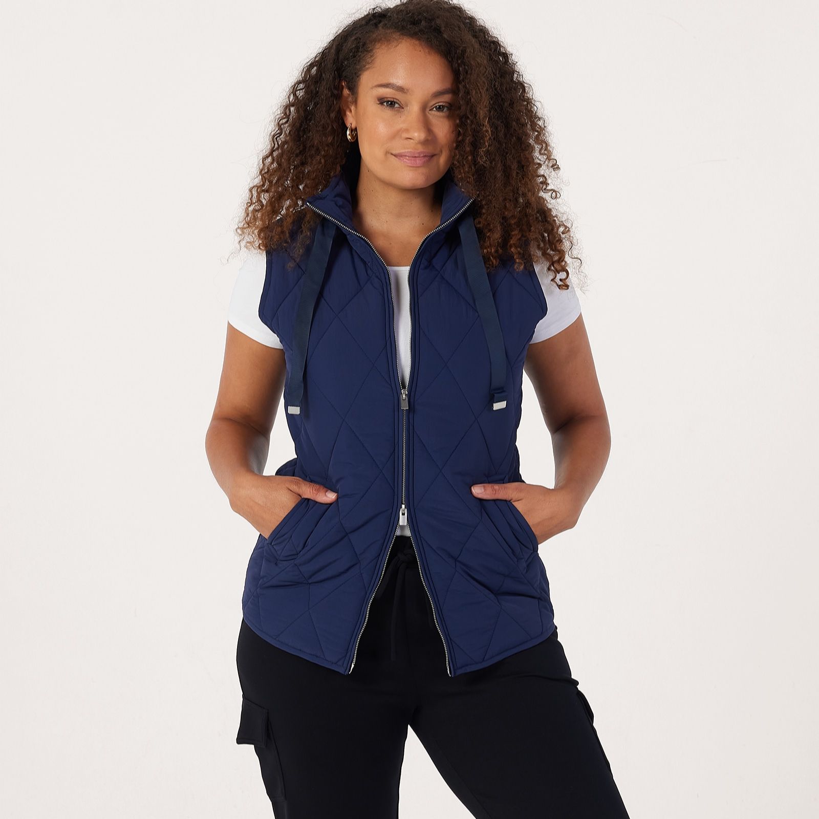 Denim & Co Lightweight Quilted Gilet