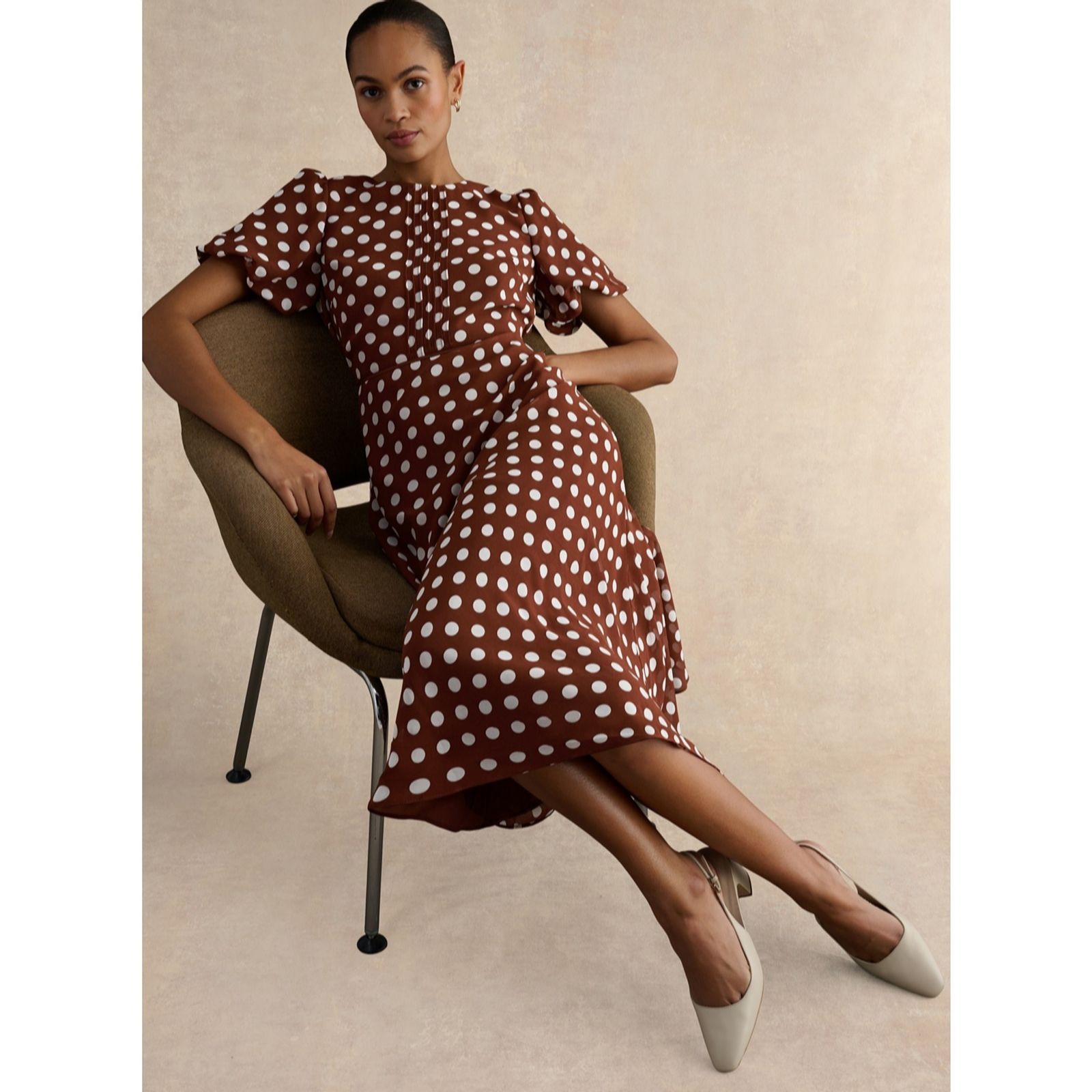Hobbs London Dorothy Spot Dress