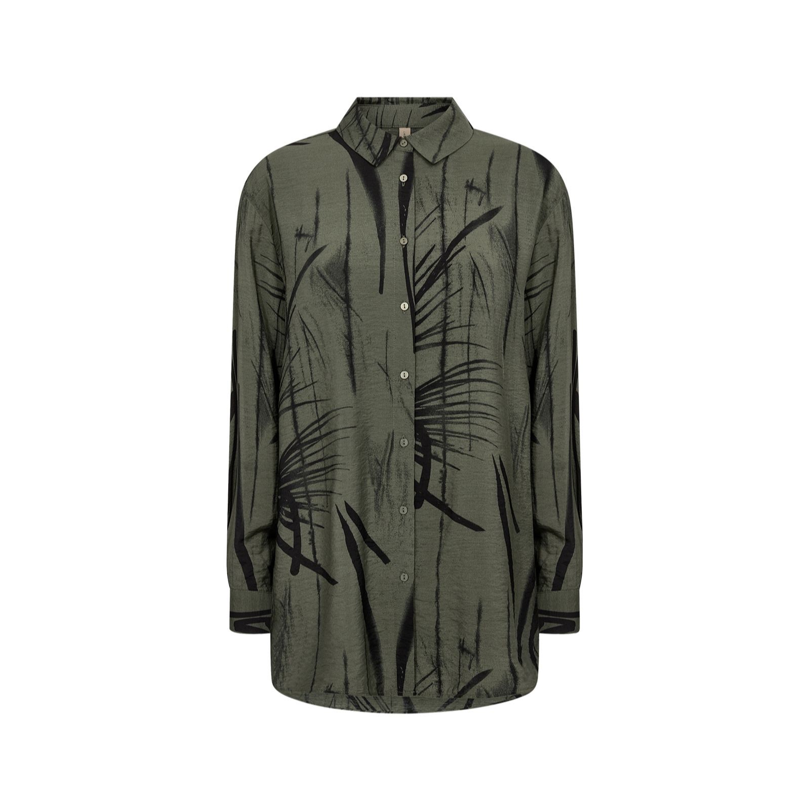 SOYACONCEPT Gopi Printed Longline Shirt