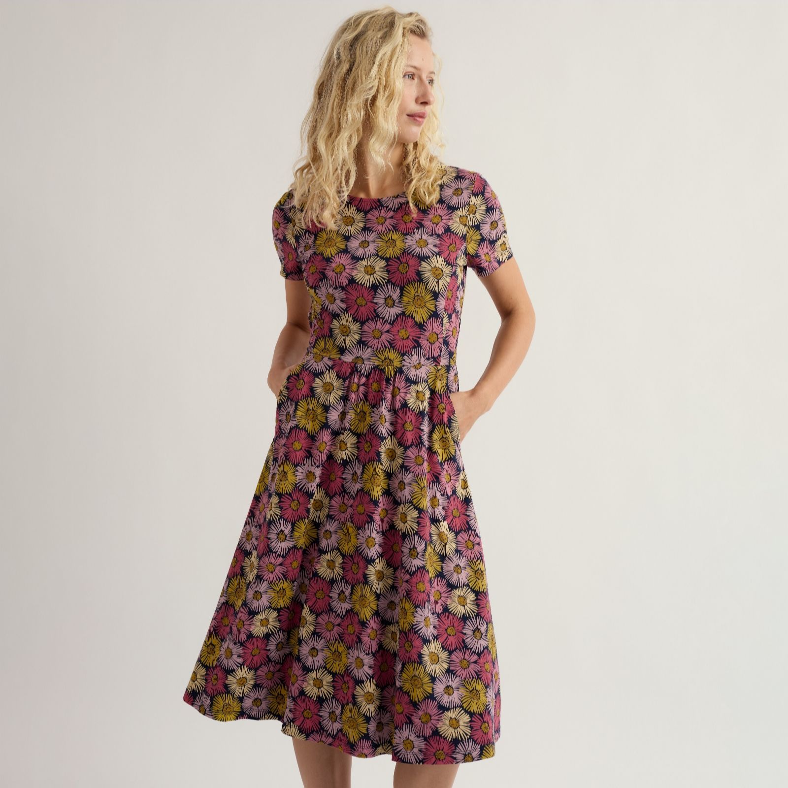 Seasalt Cornwall Short Sleeve April Dress Petite