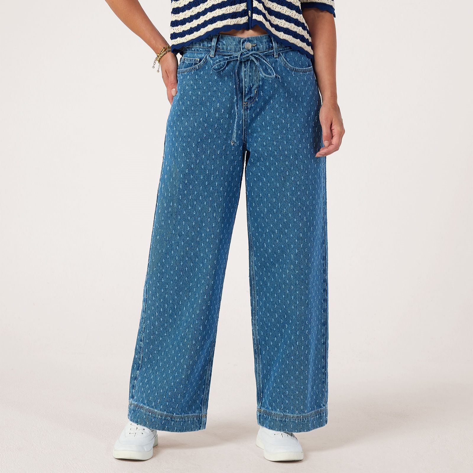 Masai Copenhagen Parinosa 100% Cotton Denim Detailed Jeans