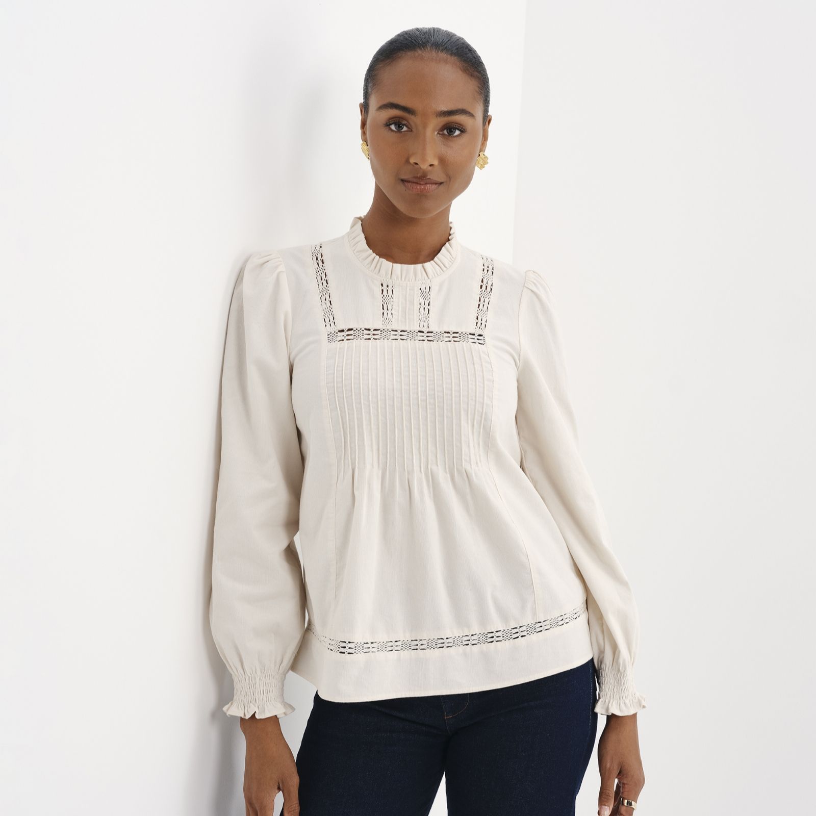 Finery London Alicia Cord Top