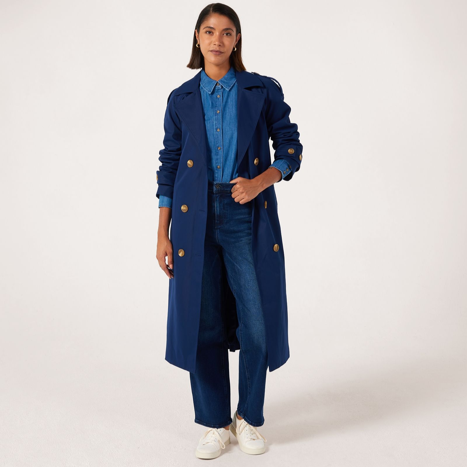 Ben De Lisi Double Breasted Trench Coat