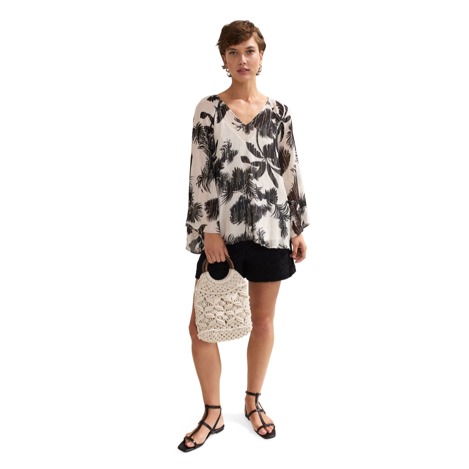 Phase Eight Simi Filcopue Printed Blouse