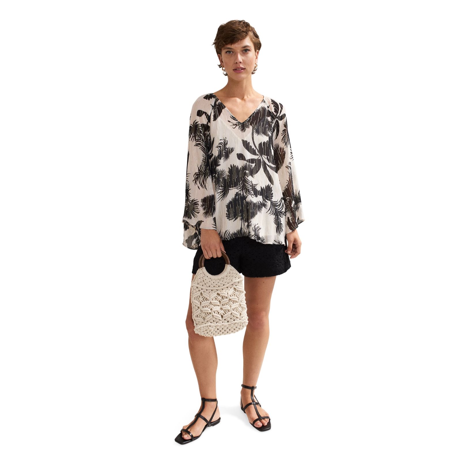 Phase Eight Simi Filcopue Printed Blouse