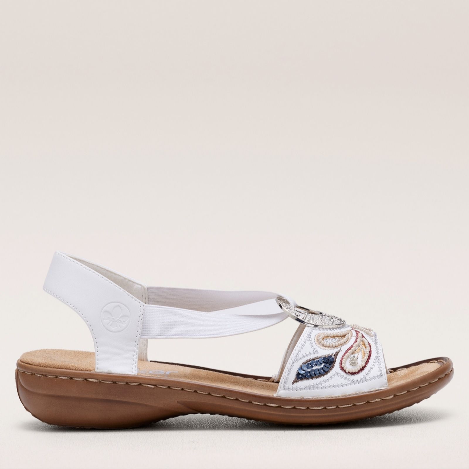 Outlet Rieker Embellished Sandal