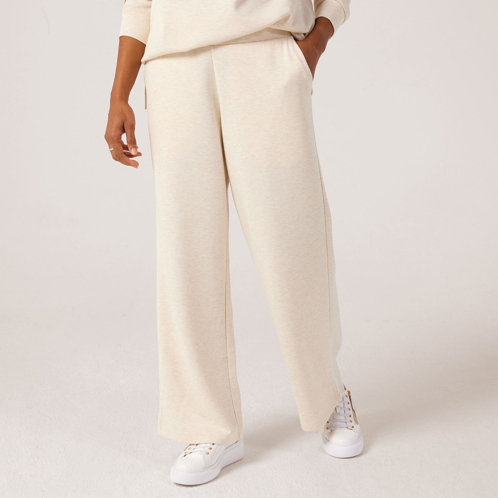 Denim & Co. Super Soft Wide Leg Bottom Standard