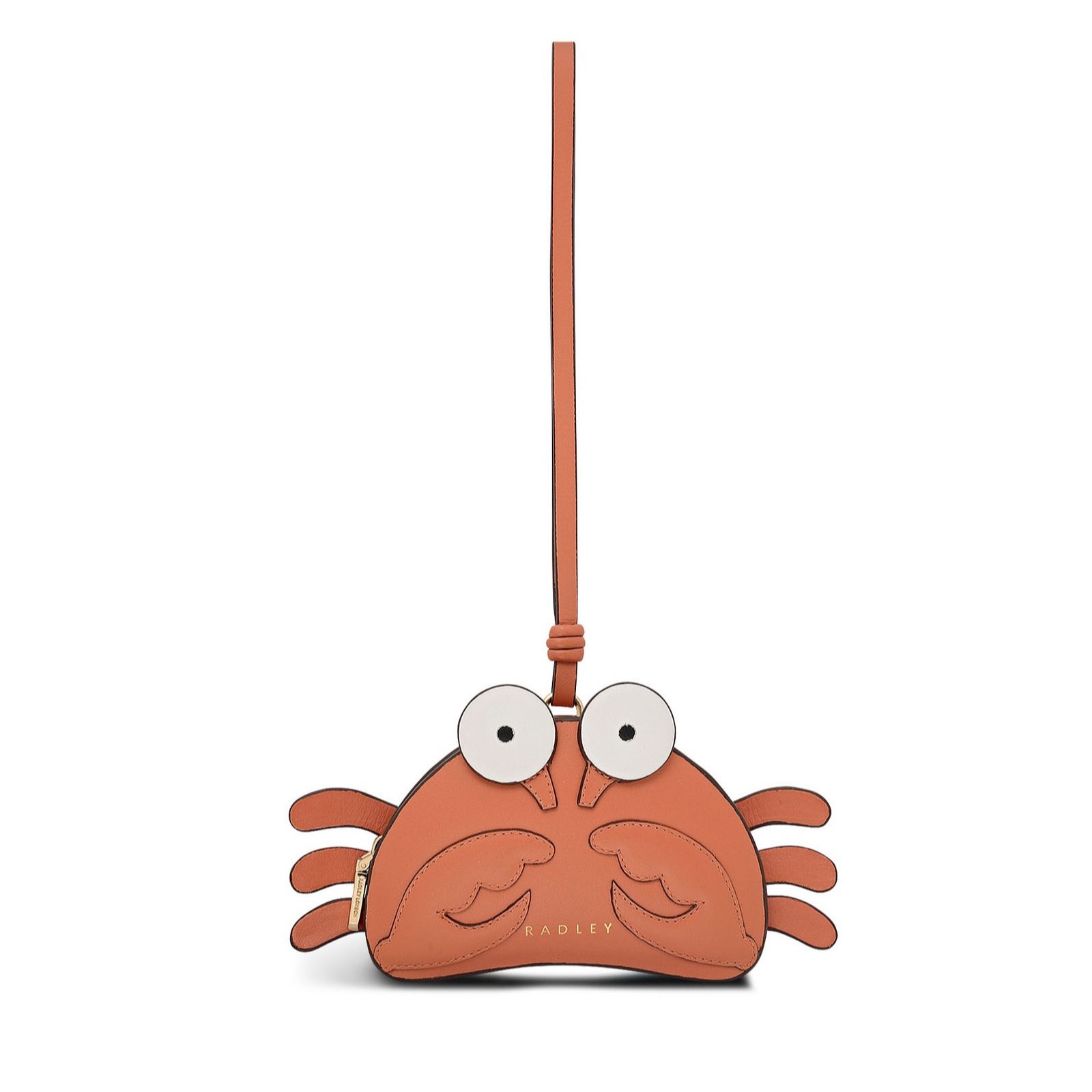 Radley Clawde Crab Leather Bag Charm