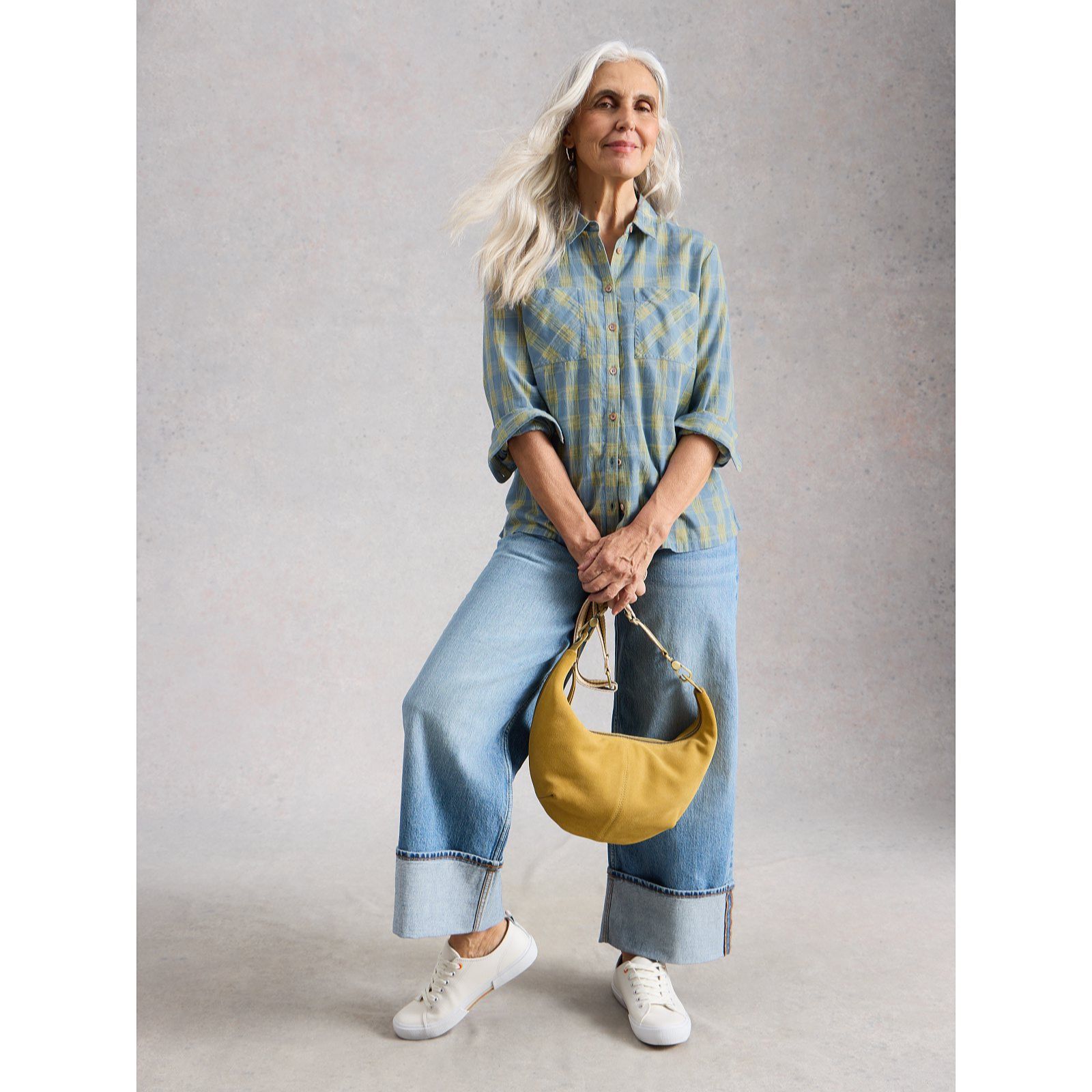 White Stuff Sophie Organic Check Shirt