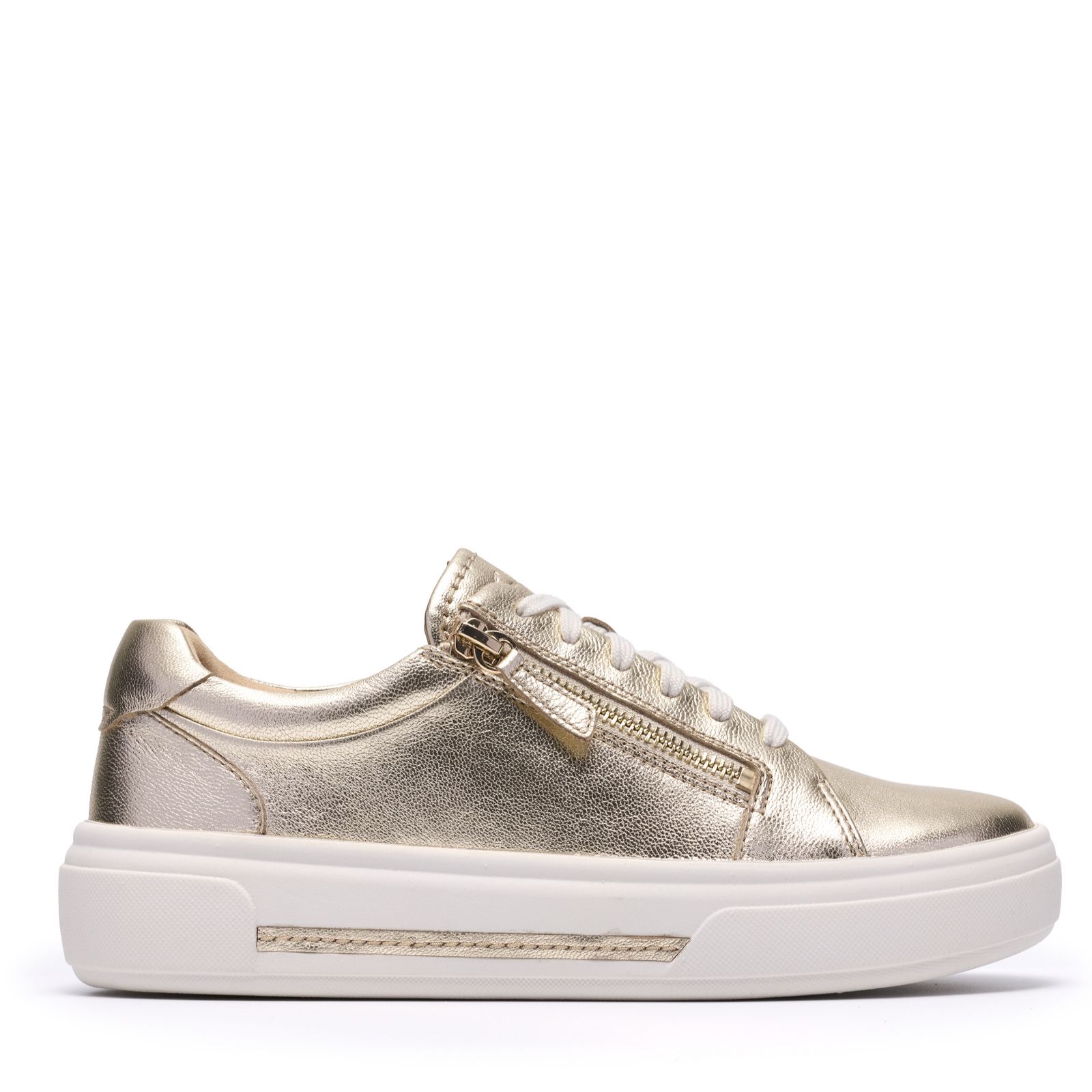 Clarks Hollyrose Zip Trainers