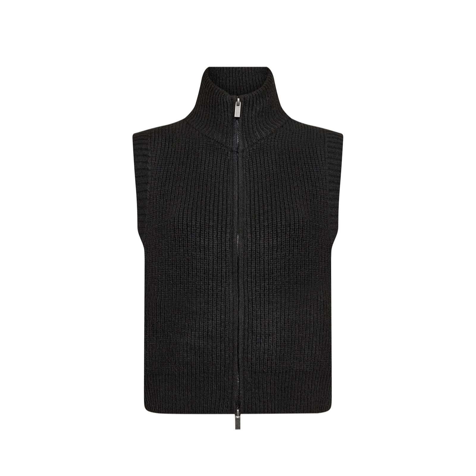 SOYACONCEPT Gith Zip Through Knitted Waistcoat