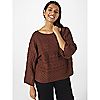 Wynne Collection Mixed Cable Sweater, 1 of 5