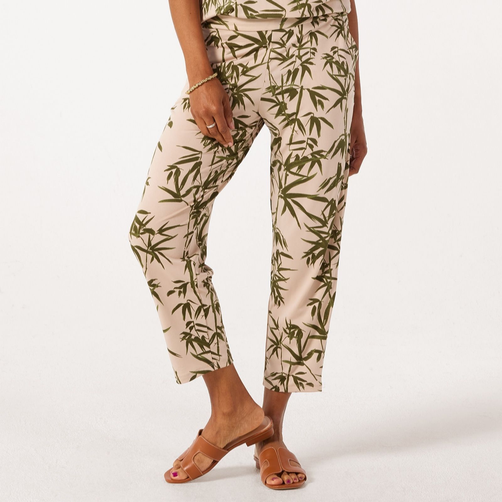 Kim & Co Brazil Jersey Ankle Length Narrow Leg Trouser