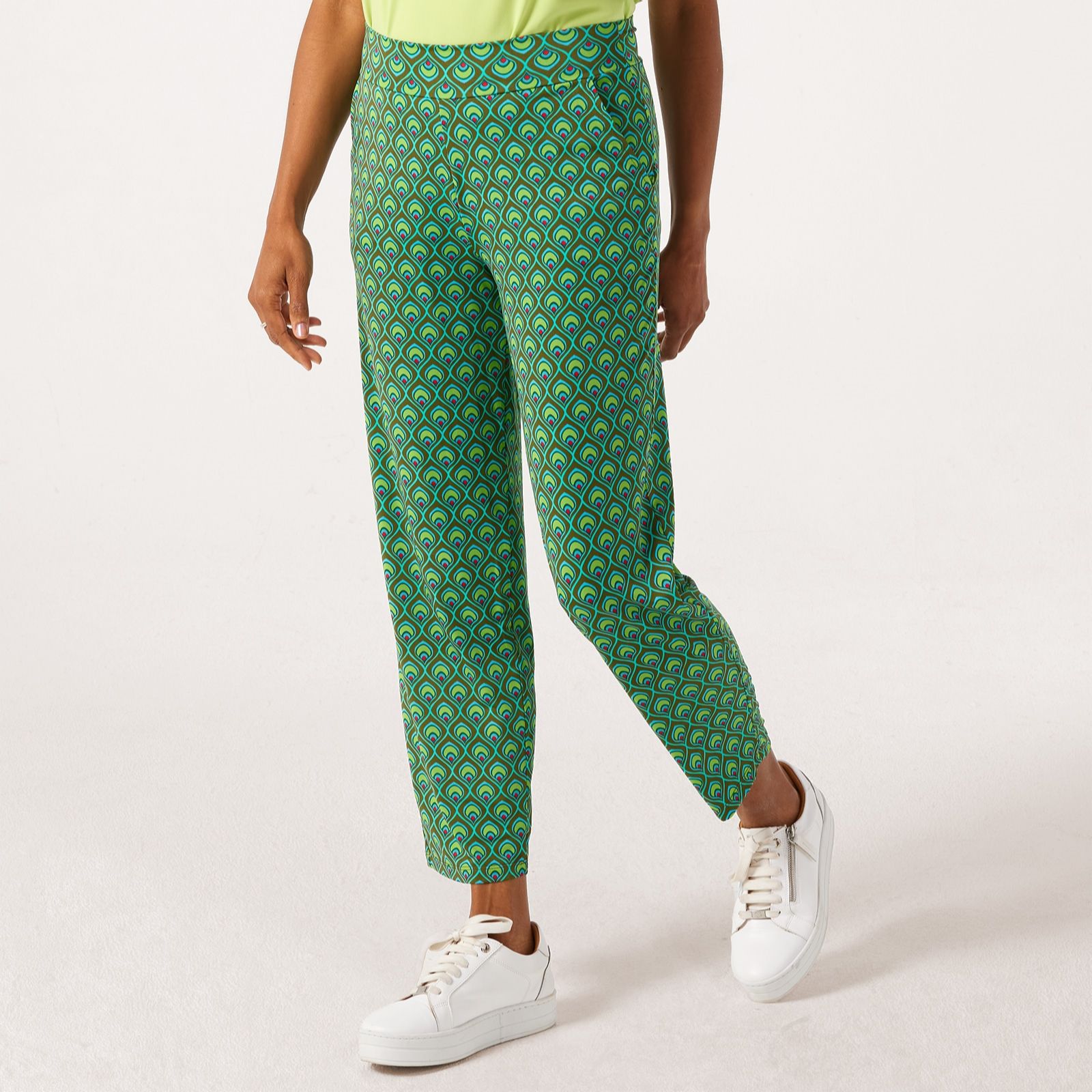 Kim & Co Brazil Jersey Ankle Length Narrow Leg Trouser