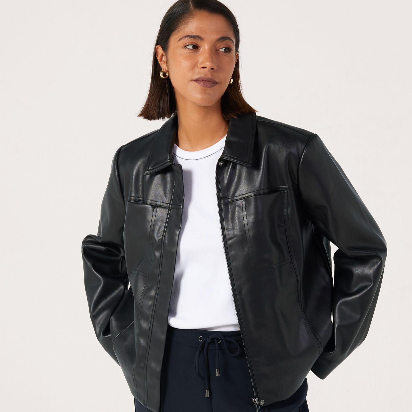 Ben De Lisi Faux Leather Jacket