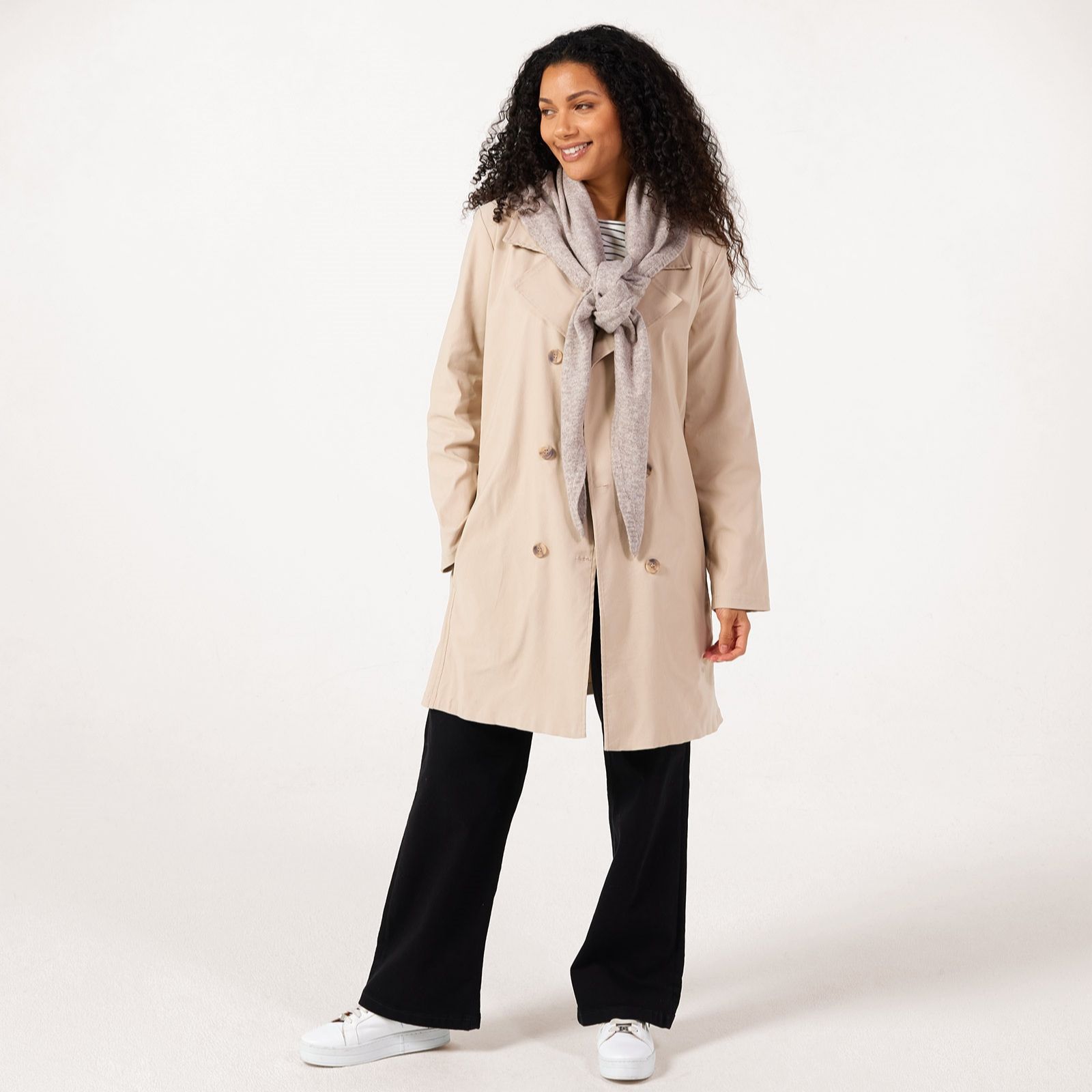 Kim & Co Soft Millennium Trench Coat