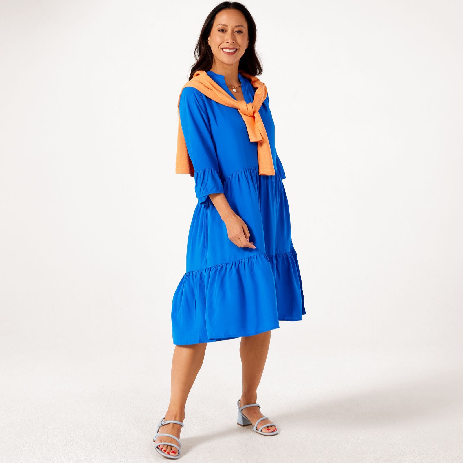 Saint Tropez Eda Tiered Dress