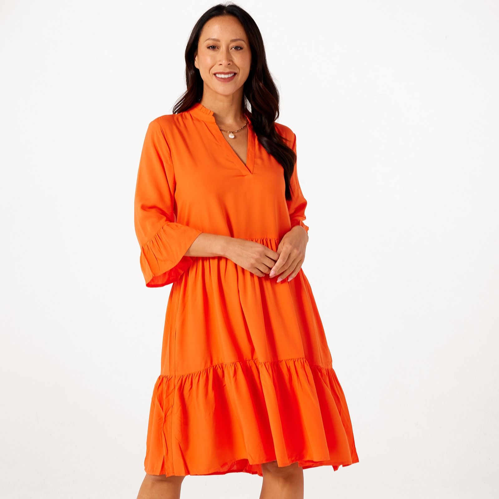 Saint Tropez Eda Tiered Dress