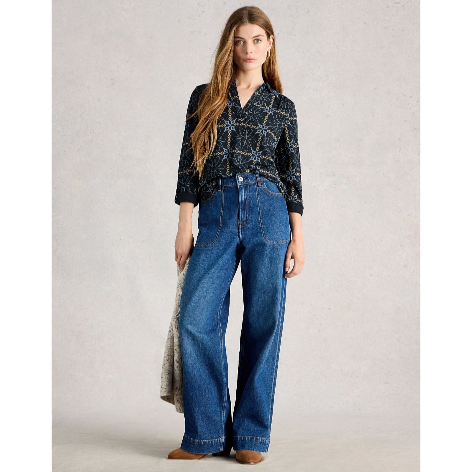 White Stuff Allie Jersey Shirt