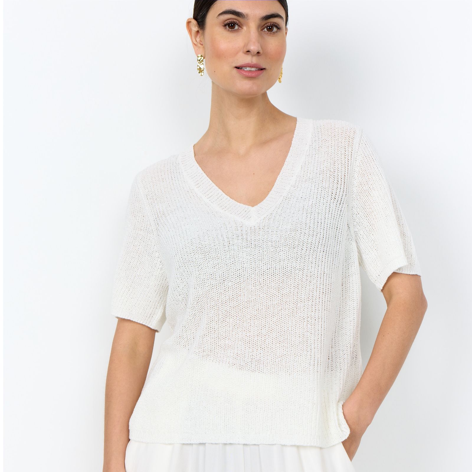 SOYACONCEPT Felizia Knit Elbow Sleeve Jumper