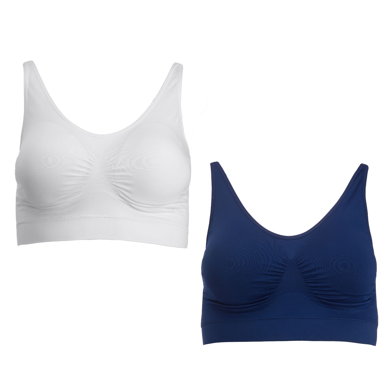 Rhonda Shear 2 Pack Ahh Bra with Adjustable Straps