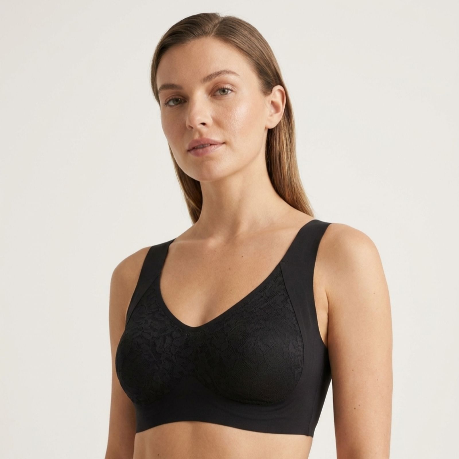 Rhonda Shear V Neck Bra