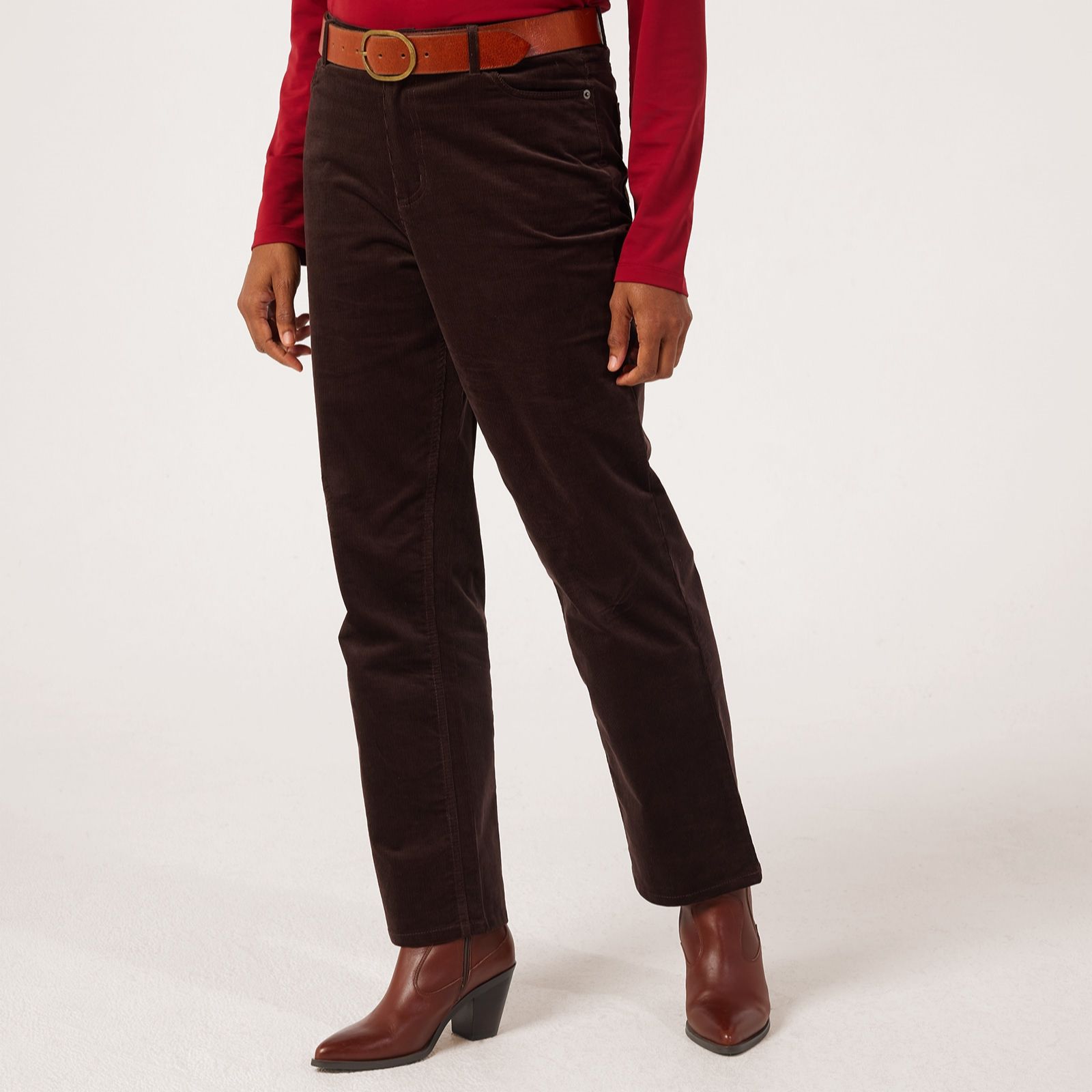 Ruth Langsford Straight Leg Cord Trousers Standard