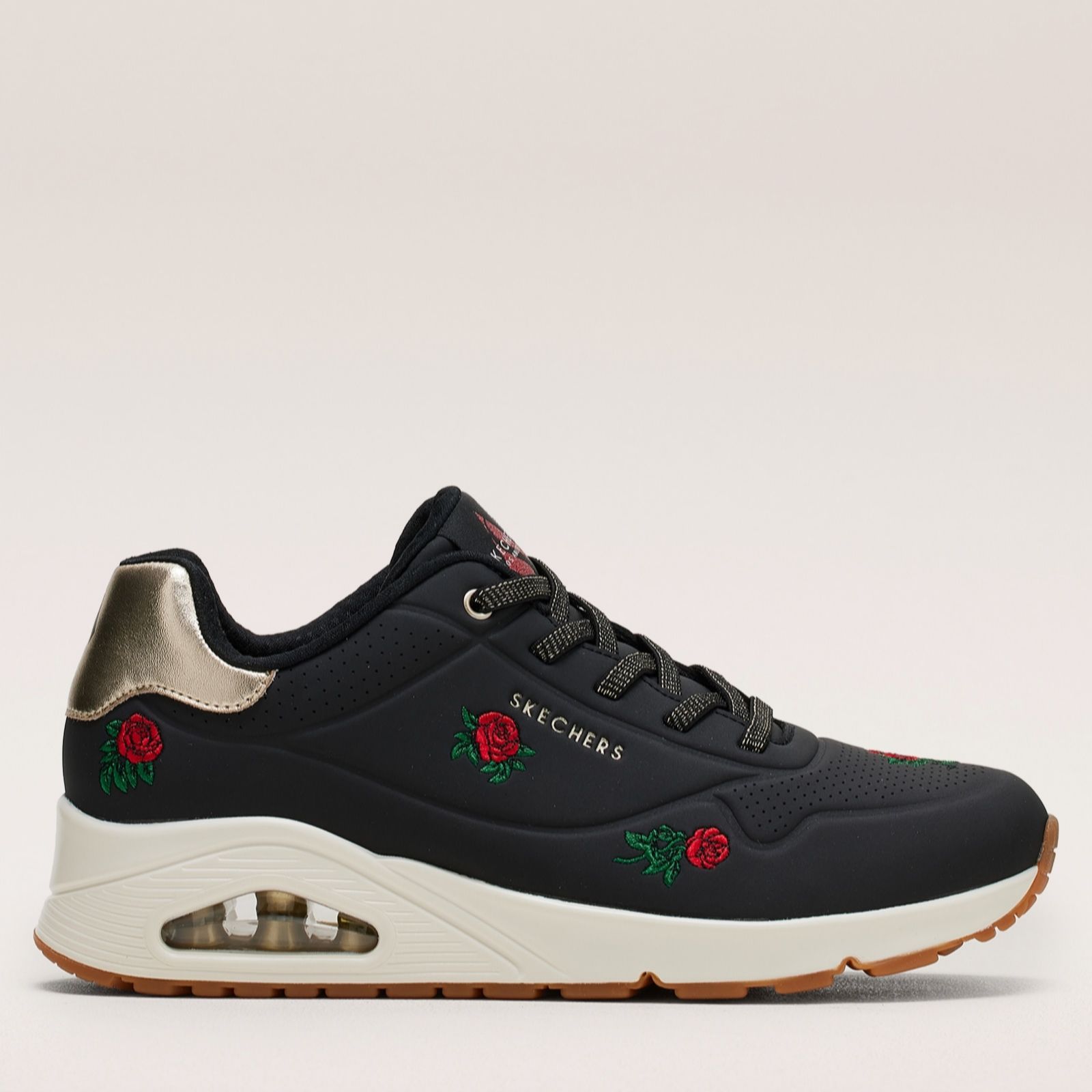 Outlet Skechers Uno Champagne & Roses Trainer