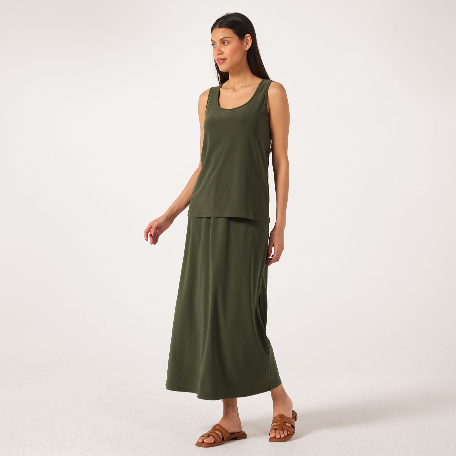 Kim & Co Brazil Jersey Maxi Skirt