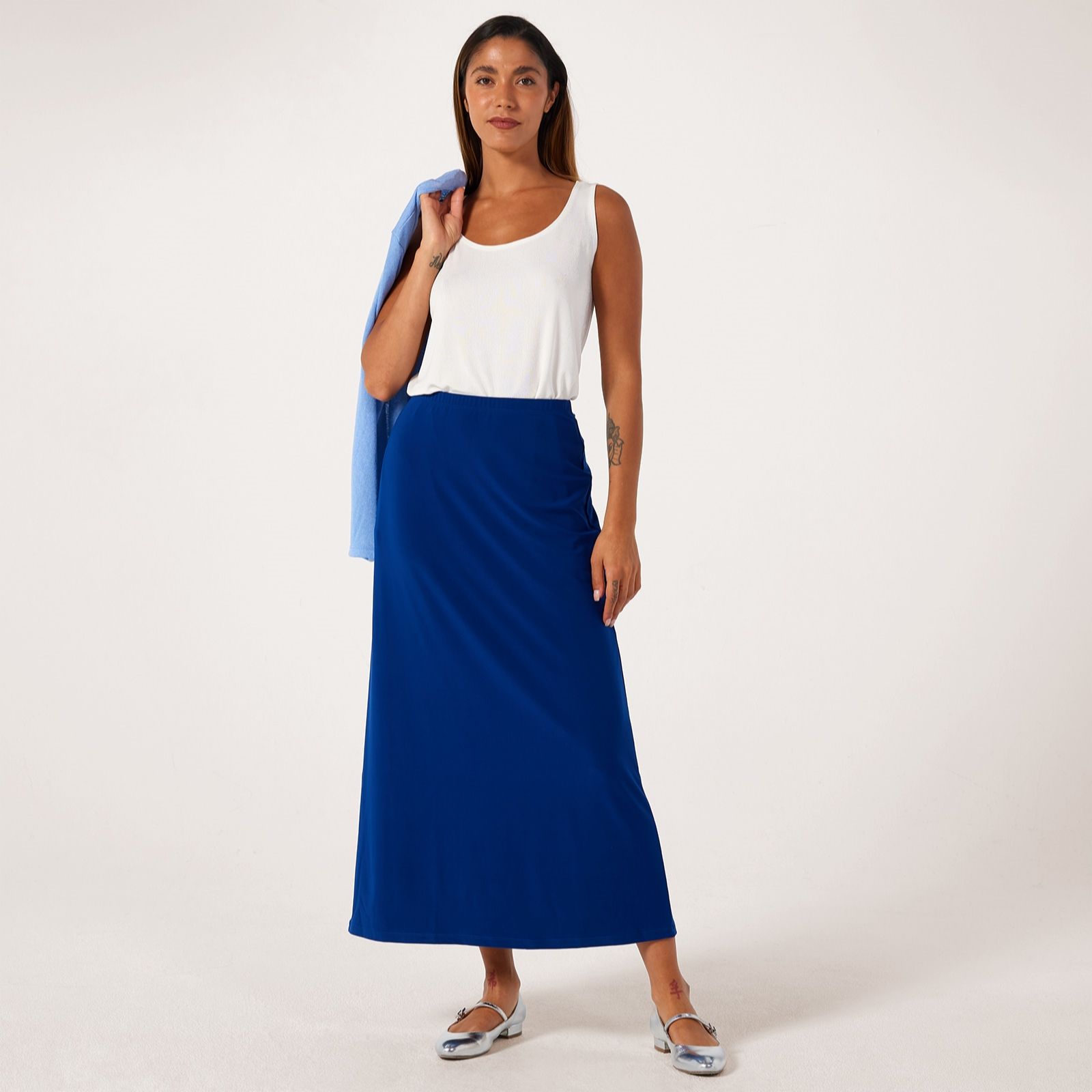 Kim & Co Brazil Jersey Maxi Skirt