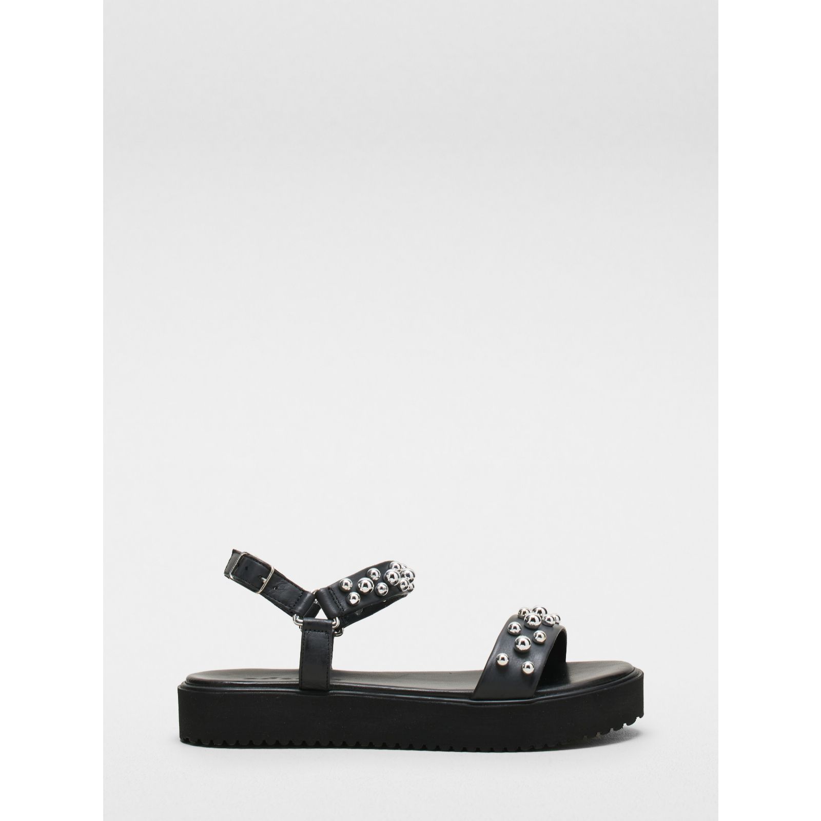 Outlet Adesso Chloe Leather Embellished Sandal