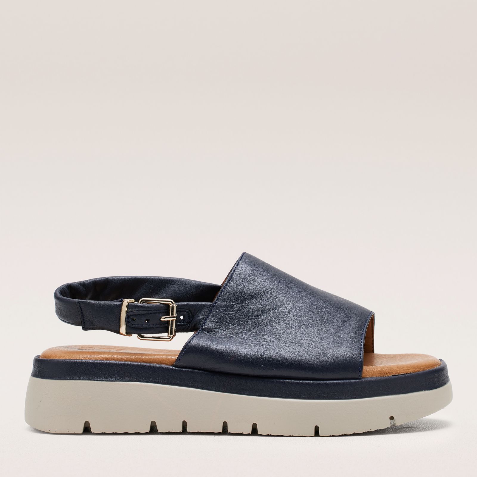 Moda In Pelle Erleah Leather Wedge Sandal