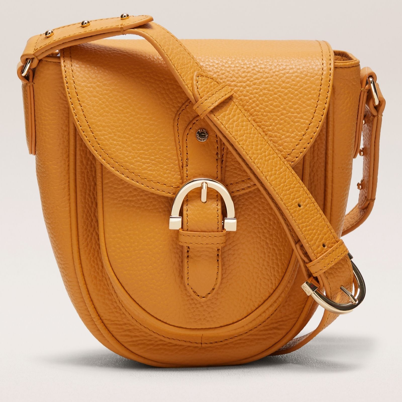 Outlet Paul Costelloe Leather Cross-Body with Front Pocket