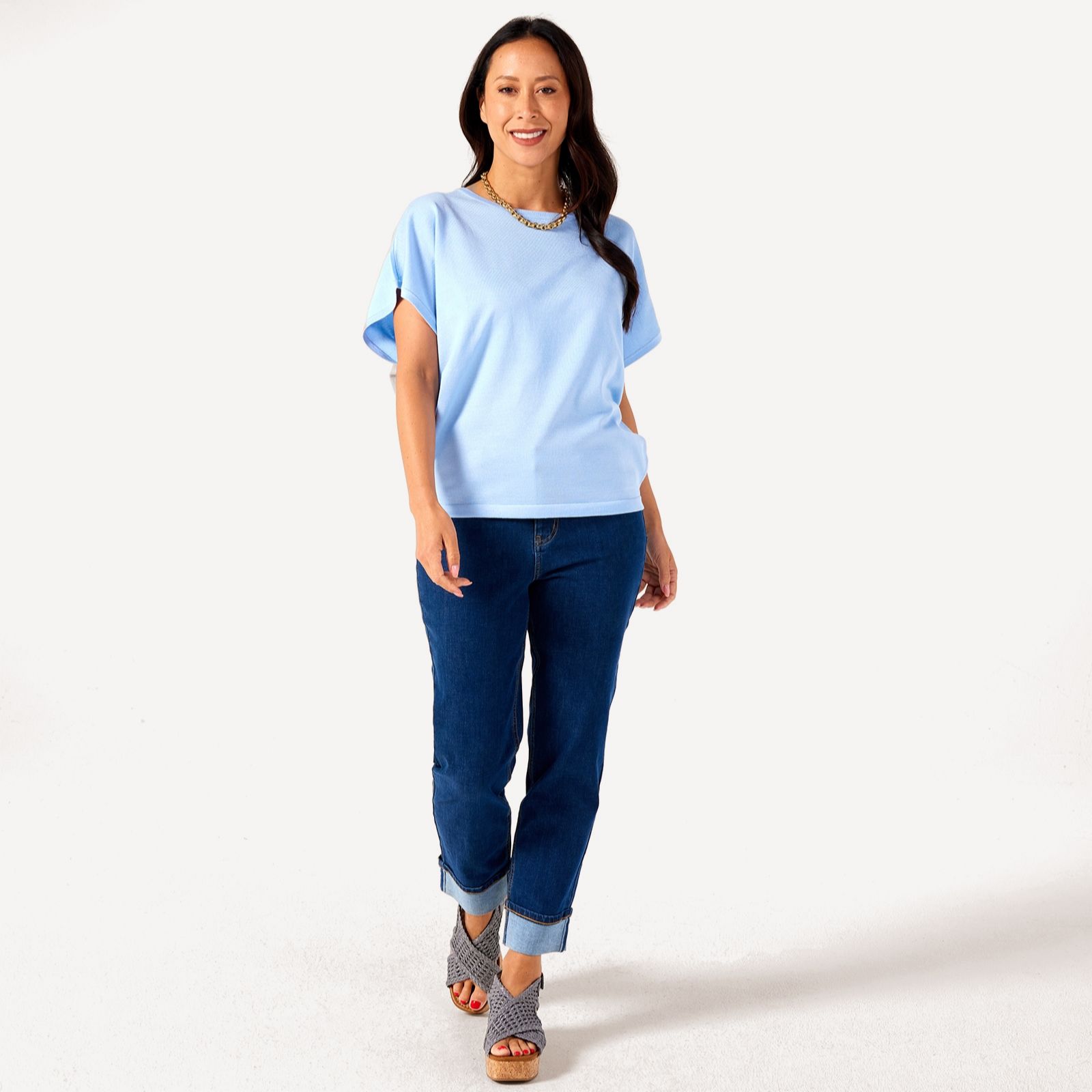 Saint Tropez Mila Pullover T-Shirt