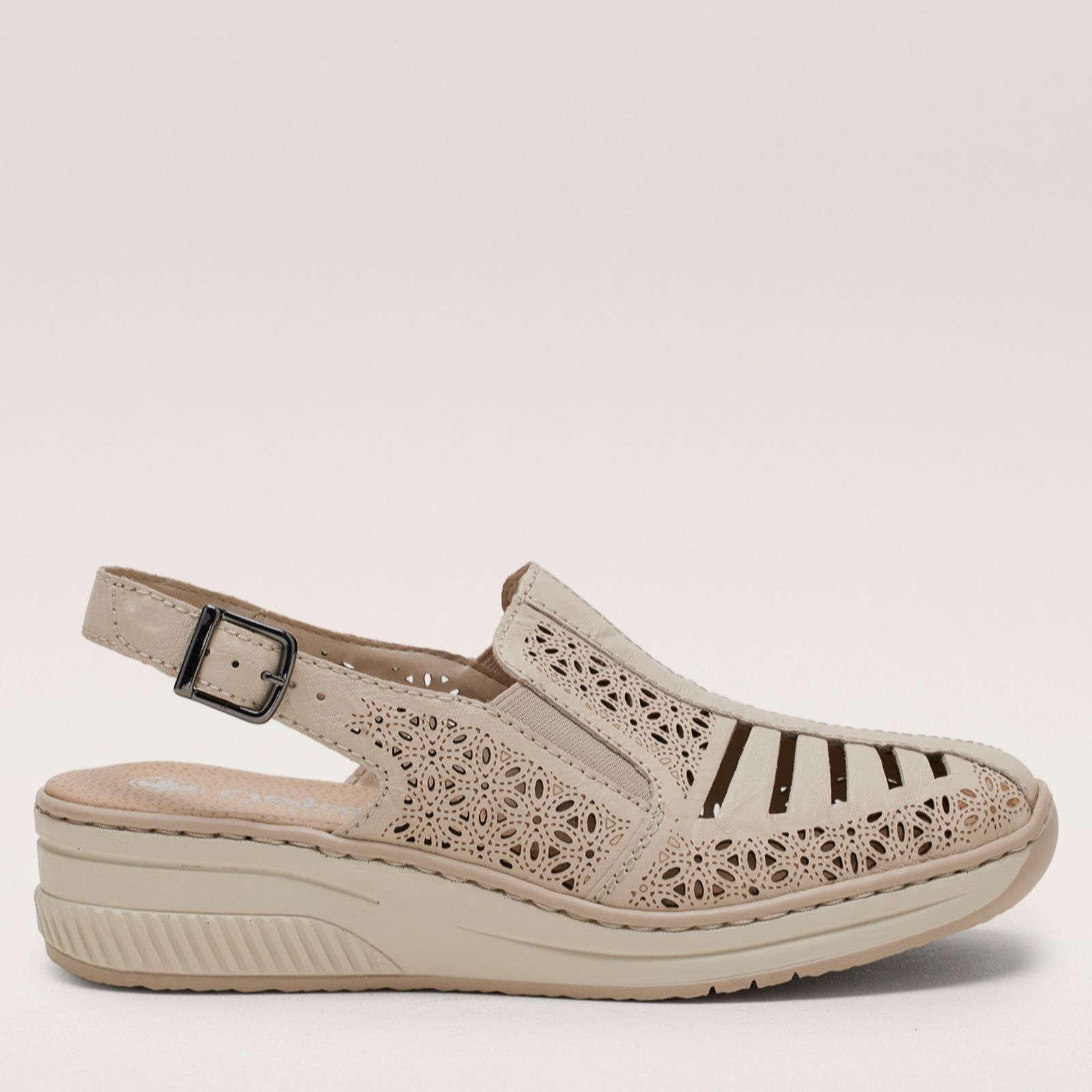 Rieker Sling Back Wedge Shoe