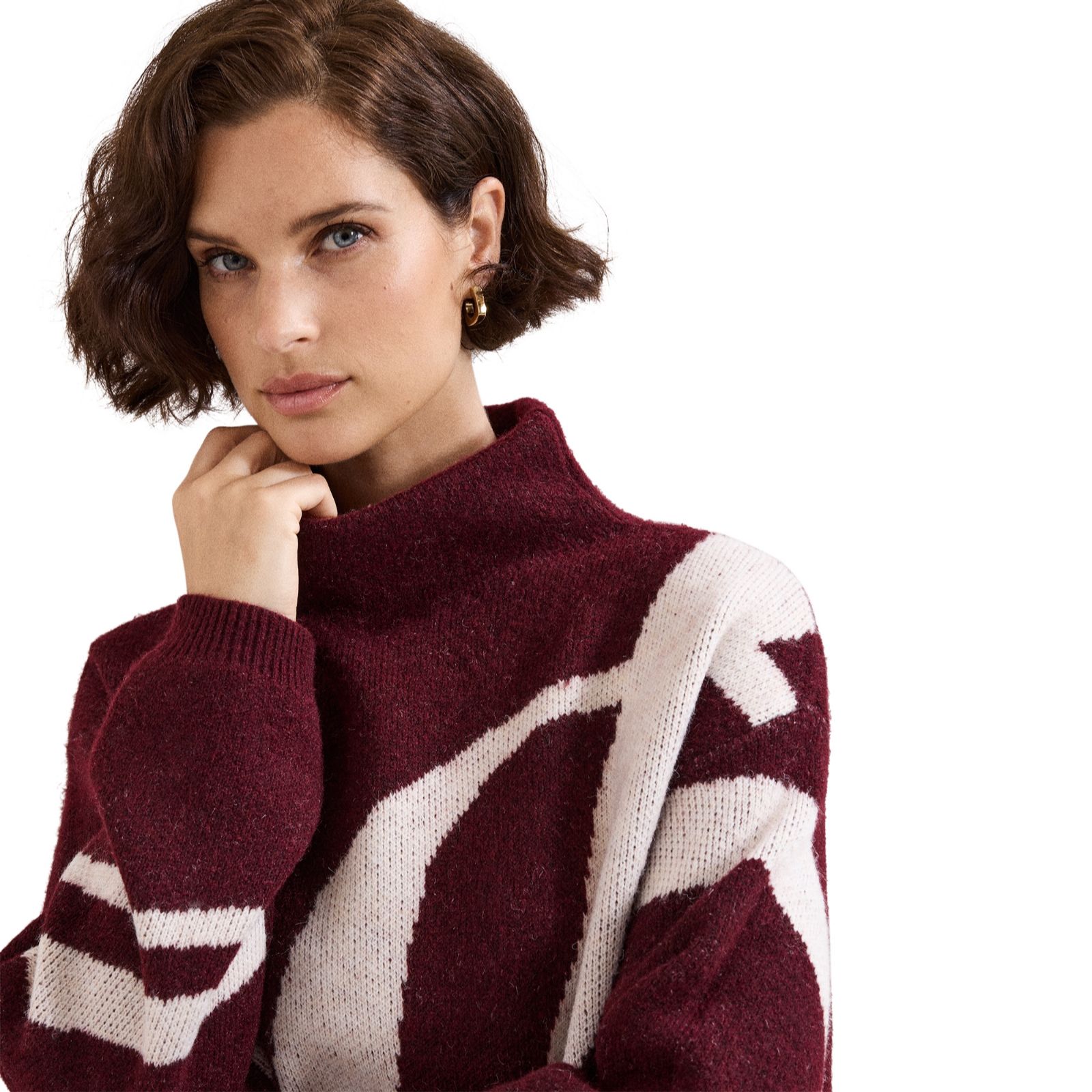 Phase Eight Stephanie Swirl Jumper