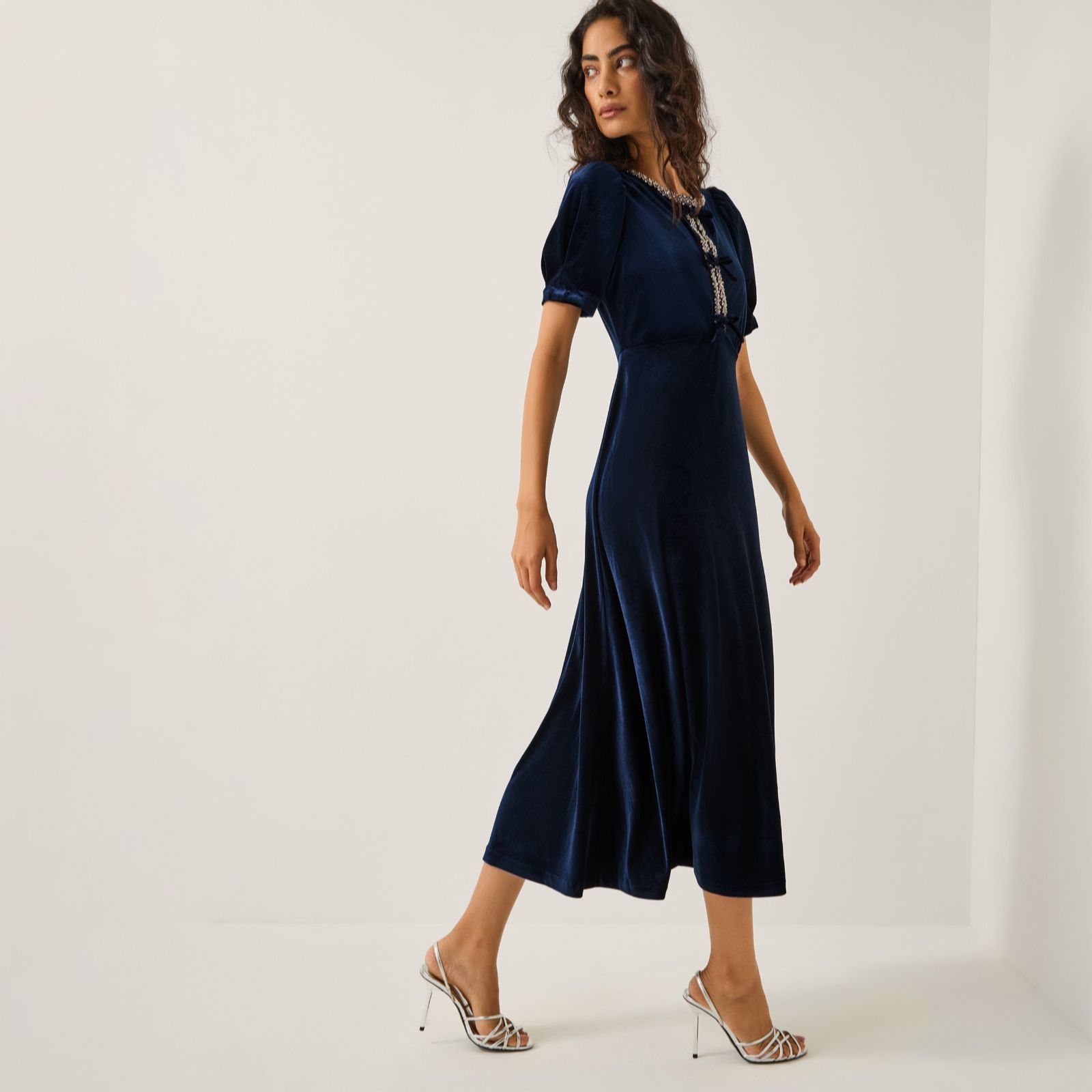 Monsoon Celeste Bow Dress
