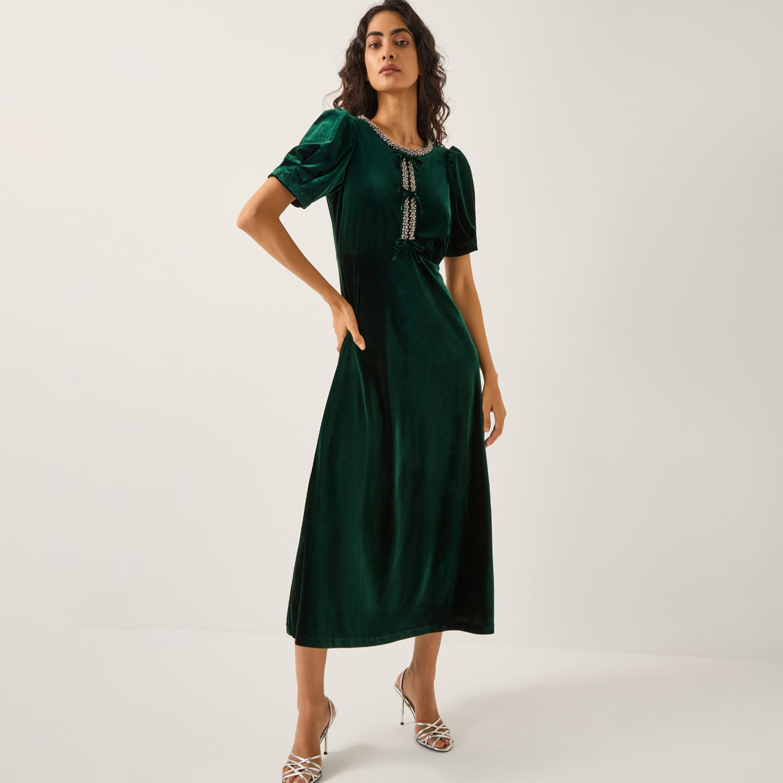 Monsoon Celeste Bow Dress