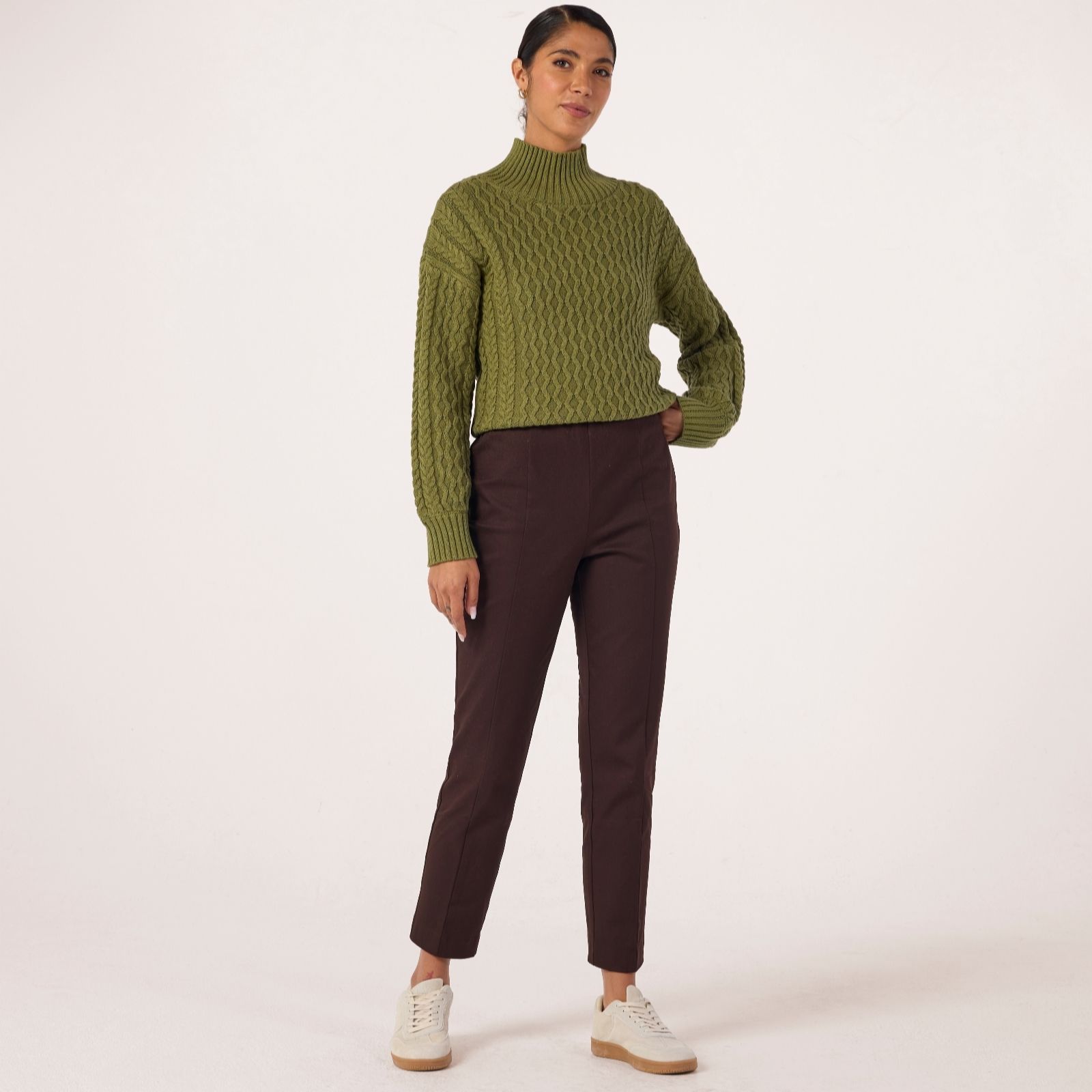 Ben de Lisi Slim Leg Cotton Trouser Standard